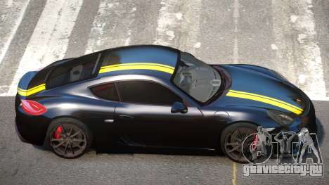 Porsche Cayman GT4 Black Edition для GTA 4