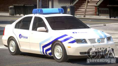 Volkswagen Bora Police V1.1 для GTA 4