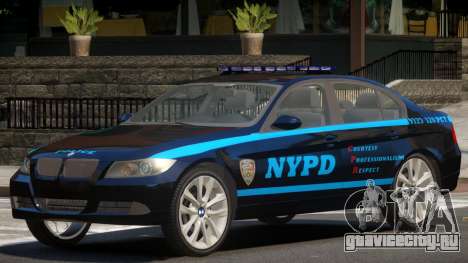 BMW 350i Police V1.0 для GTA 4