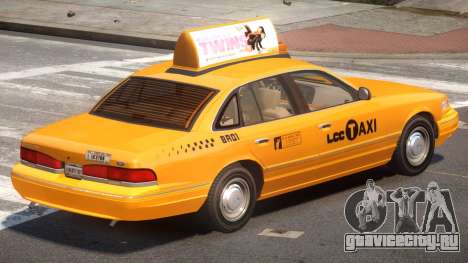 Ford Crown Victoria Taxi V1.0 для GTA 4