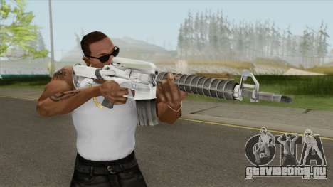 M4 (White) для GTA San Andreas
