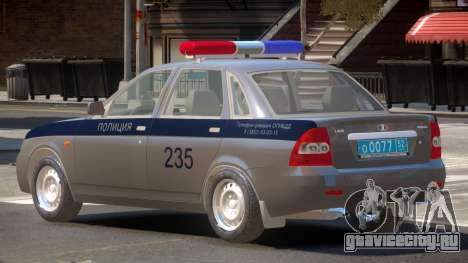 Lada Priora Police V1.0 для GTA 4