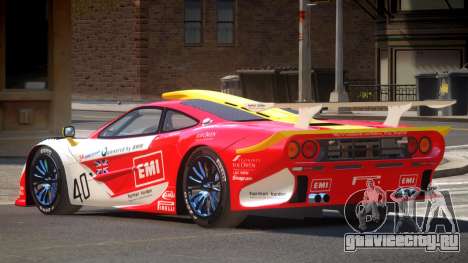 McLaren F1 GTR Le Mans Edition PJ2 для GTA 4