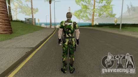 Leon Indonesian Army для GTA San Andreas