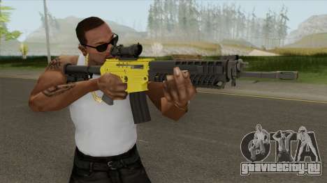 SG-553 Yellow (CS:GO) для GTA San Andreas