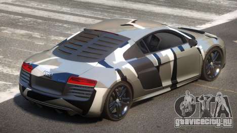 Audi R8 V10 GT PJ4 для GTA 4