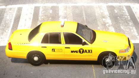 Ford Crown Victoria Taxi V1.1 для GTA 4