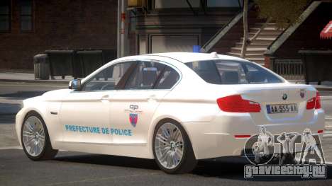 BMW M5 F10 Government для GTA 4