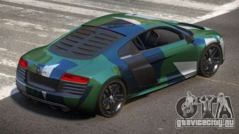 Audi R8 V10 GT PJ2 для GTA 4