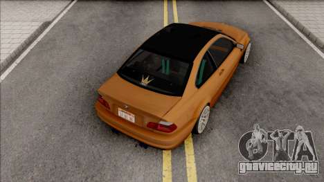 BMW 3-er E46 2000 Stance by Hazzard Garage v2 для GTA San Andreas