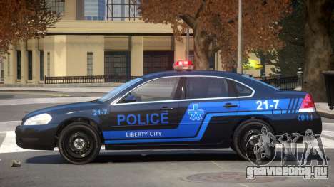 Chevrolet Impala Police V1.0 для GTA 4