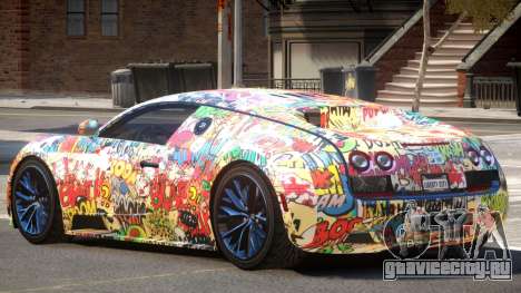 Bugatti Veyron 16.4 GT PJ5 для GTA 4