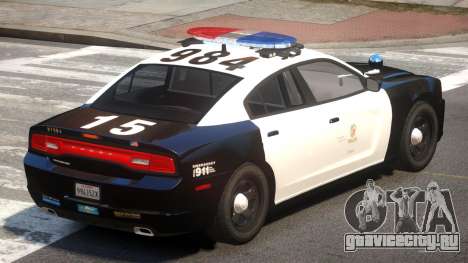 Dodge Charger Patrol V1.0 для GTA 4