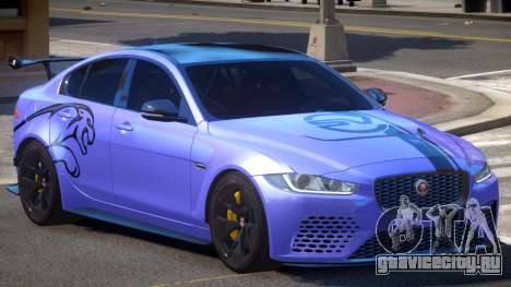 Jaguar XE Sport PJ1 для GTA 4