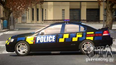 Holden VE Commodore Police V1.0 для GTA 4