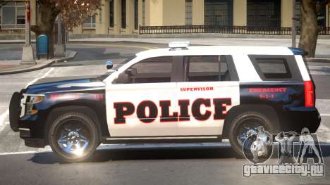 Chevrolet Tahoe Police V1.0 для GTA 4