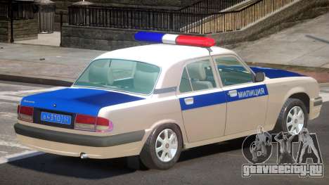 GAZ 31105 Police V1.0 для GTA 4