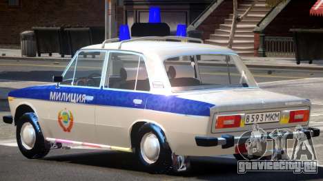 VAZ 2106 Police V1.0 для GTA 4