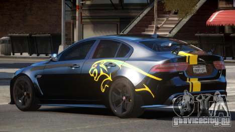 Jaguar XE Sport PJ2 для GTA 4