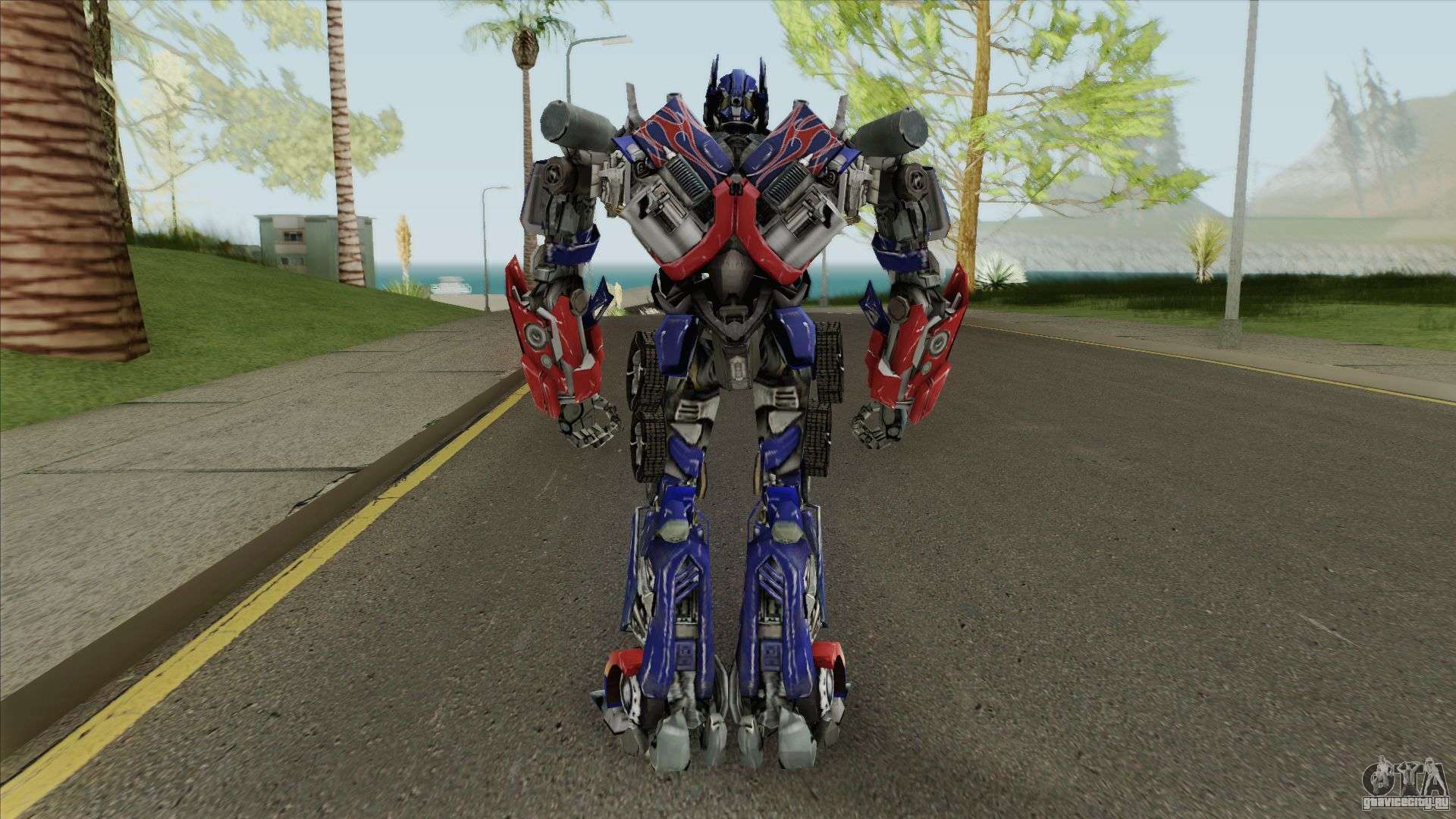 Optimus prime gta 5 mods фото 32