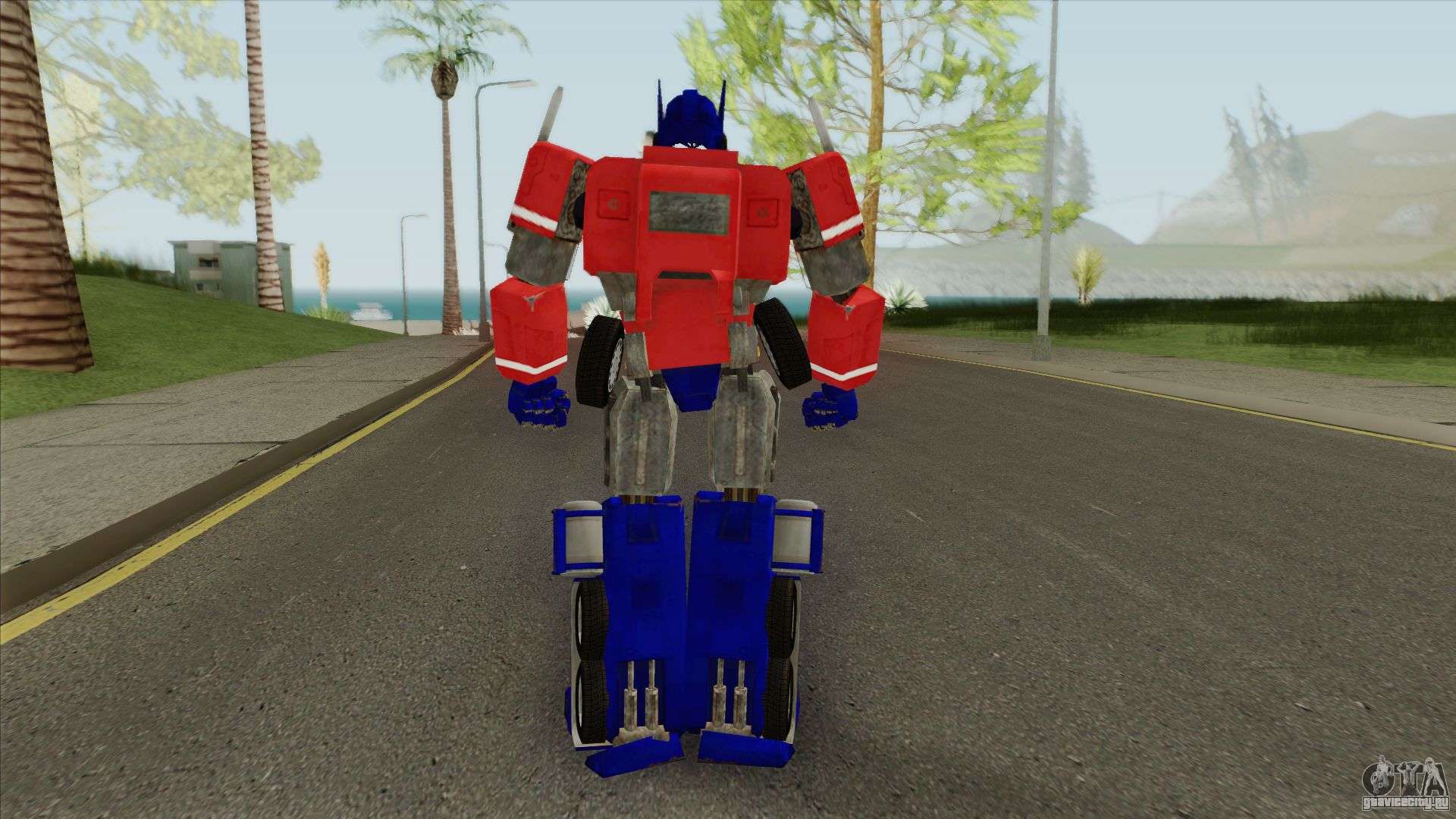 Optimus prime gta 5 mods фото 24