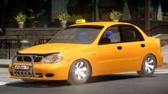 Daewoo Lanos Taxi V1.0 для GTA 4