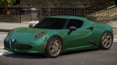 Alfa Romeo 4C ST для GTA 4