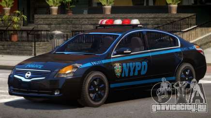 Nissan Altima Police V1.0 для GTA 4