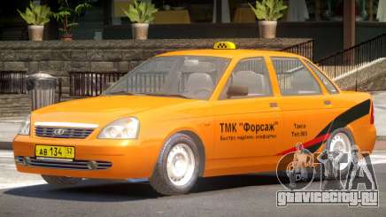 Lada Priora Taxi V1.0 для GTA 4