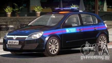 Vauxhall Astra Police V1.0 для GTA 4