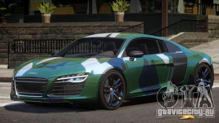 Audi R8 V10 GT PJ2 для GTA 4