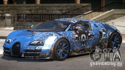 Bugatti Veyron 16.4 GT PJ4 для GTA 4