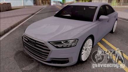 Audi A8 2018 Grey для GTA San Andreas