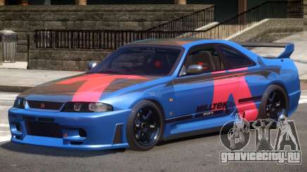 Nissan Skyline R33 Tuning V1.0 PJ4 для GTA 4