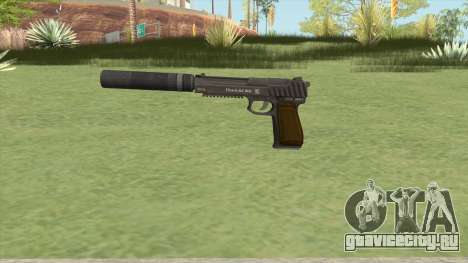 Pistol .50 GTA V (NG Black) Suppressor V1 для GTA San Andreas