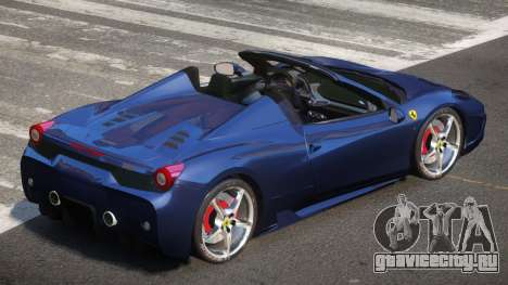 Ferrari 458 Roadster GT для GTA 4