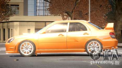 Subaru Impreza WRX GTI для GTA 4