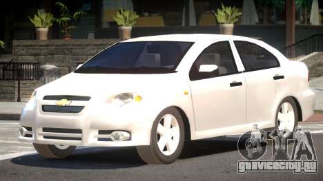 Chevrolet Aveo ST для GTA 4
