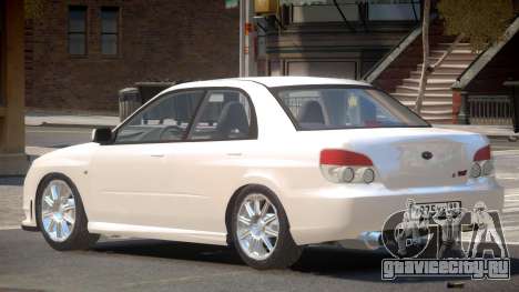 Subaru Impreza WRX V1.0 для GTA 4