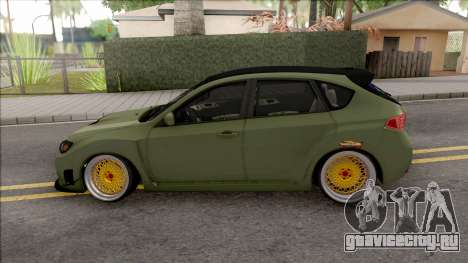 Subaru Impreza WRX STI 2009 для GTA San Andreas