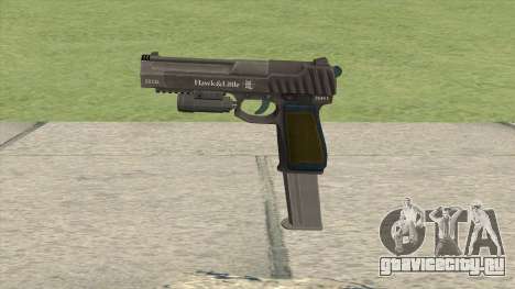 Pistol .50 GTA V (LSPD) Flashlight V2 для GTA San Andreas