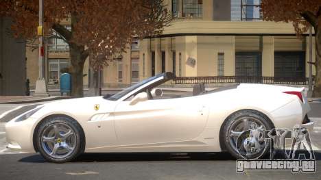 Ferrari California Spider V1.0 для GTA 4