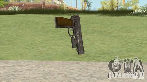 Pistol .50 GTA V (NG Black) Flashlight V1 для GTA San Andreas