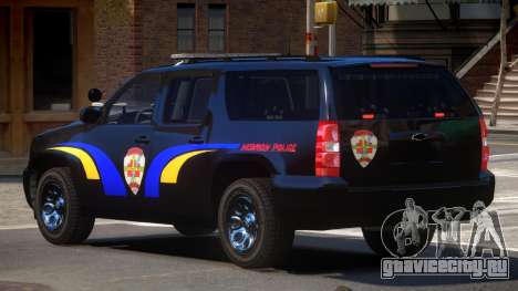 Chevrolet Suburban Police V1.1 для GTA 4