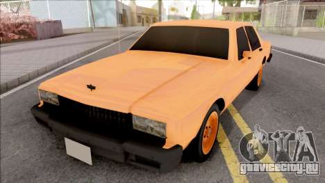 Chevrolet Caprice Orange для GTA San Andreas