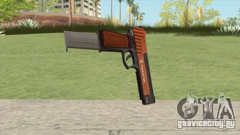 Pistol .50 GTA V (Orange) Base V2 для GTA San Andreas