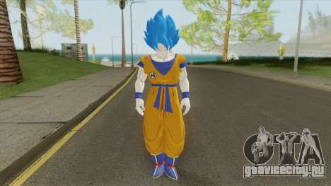Goku (Super Sayains Bleu Evolution) для GTA San Andreas