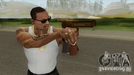 Pistol .50 GTA V (Gold) Base V2 для GTA San Andreas