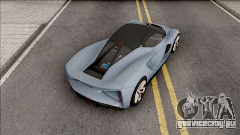 Lotus Evija 2021 для GTA San Andreas