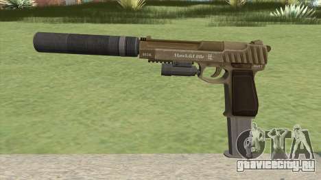 Pistol .50 GTA V (Army) Full Attachments для GTA San Andreas
